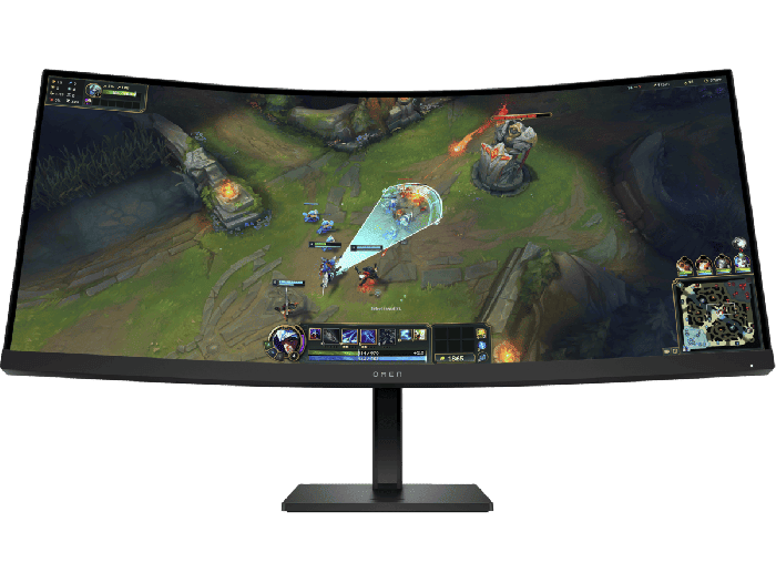 OMEN 34 inch WQHD 180Hz Curved Gaming Monitor  - OMEN 34c G2 - 34" (AV4C1AA#A2N)