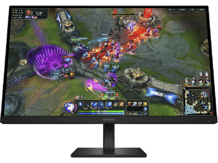 OMEN 27 inch QHD 280Hz Gaming Monitor  - OMEN 27qs G2 - 27" (AW3V0AA#A2N) - Center facing