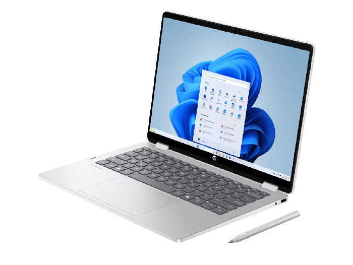HP OmniBook 5 Flip 14-fp0011nx - 14-inch (35.56 cm) - Glacier silver (C20RQEA#A2N)