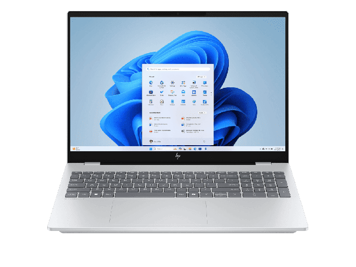 HP OmniBook 7 Laptop 16-az0001nx - 16-inch (40.64 cm) - Glacier silver (C22KGEA#A2N) - Center facing