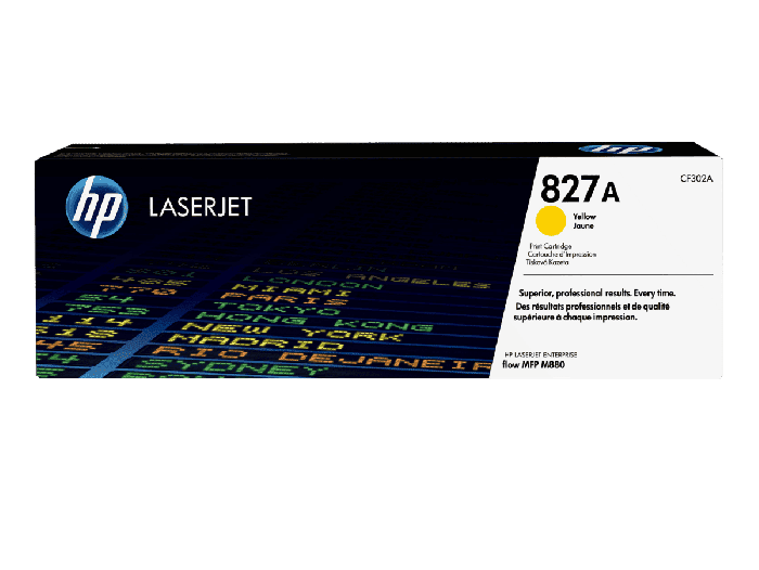 HP 827A Yellow Original LaserJet Toner Cartridge - Shop HP.com Saudi Arabia