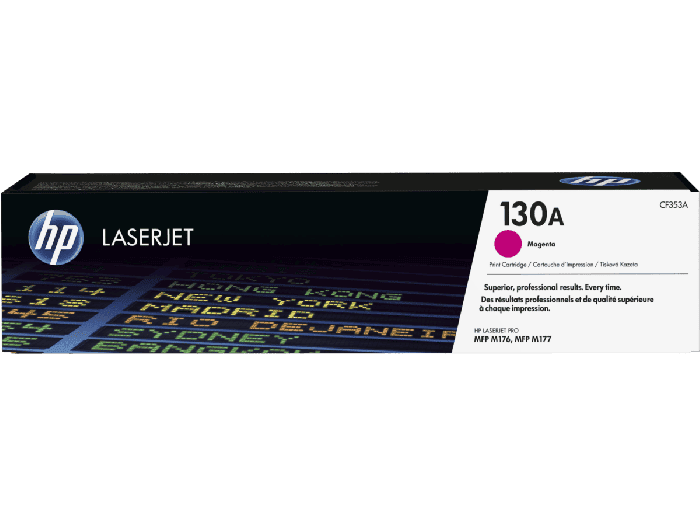HP 130A Magenta Original LaserJet Toner Cartridge (CF353A)