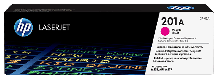 HP 201A Magenta Original LaserJet Toner Cartridge (CF403A)