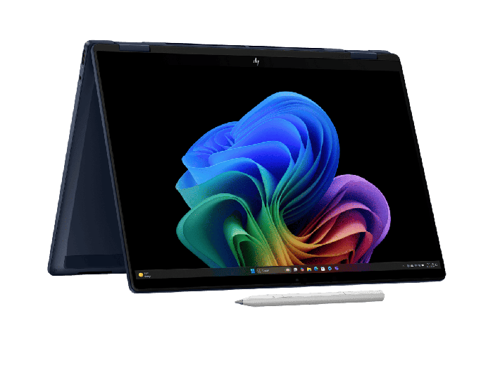 HP OmniBook X Flip 2-in-1 Laptop Next Gen AI 14-fm0003nx - 14-inch (35.56 cm) - Atmospheric blue aluminum (CF6M1EA#A2N)