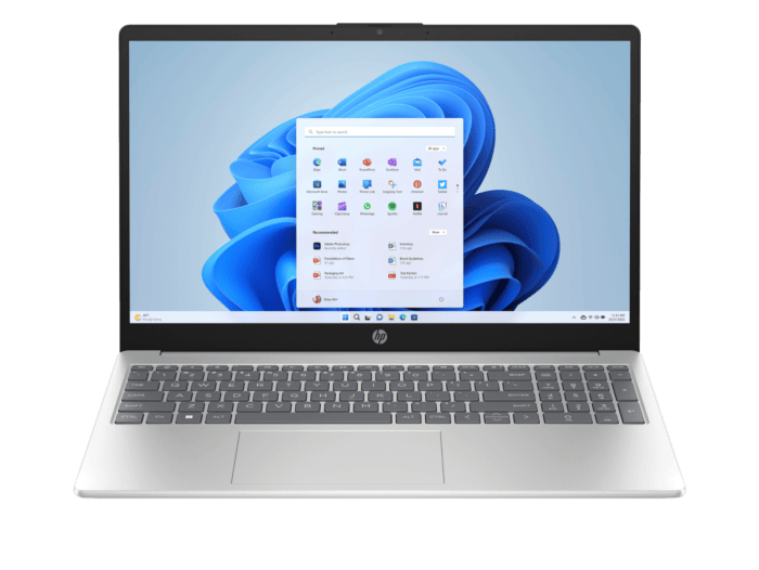 HP Laptop 15-fd1006nx - 15.6-inch (39.62 cm) - Natural silver (D80WREA#A2N)