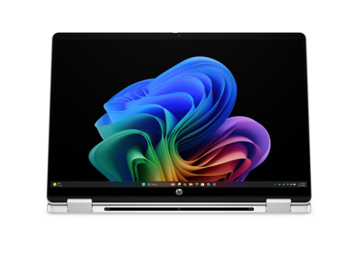 HP OmniBook 5 Flip 2-in-1 Laptop Next Gen AI 14-km0005nx - 14-inch (35.56 cm) - Glacier silver (D81GLEA#A2N)