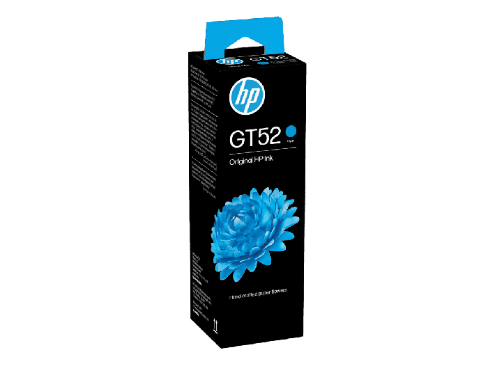 HP GT52 Magenta Original Ink Bottle (M0H55AE) - Center facing