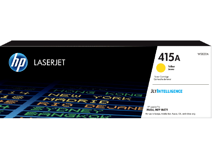 HP 415A Yellow Original LaserJet Toner Cartridge (W2032A)