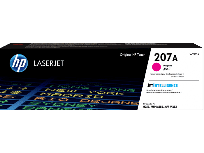 HP 207A Magenta Original LaserJet Toner Cartridge (W2213A)