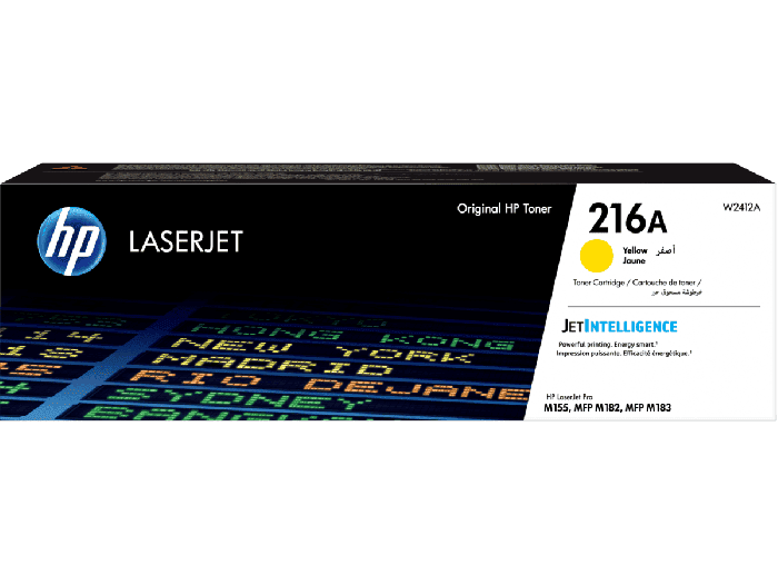 HP 216A Yellow Original LaserJet Toner Cartridge (W2412A)