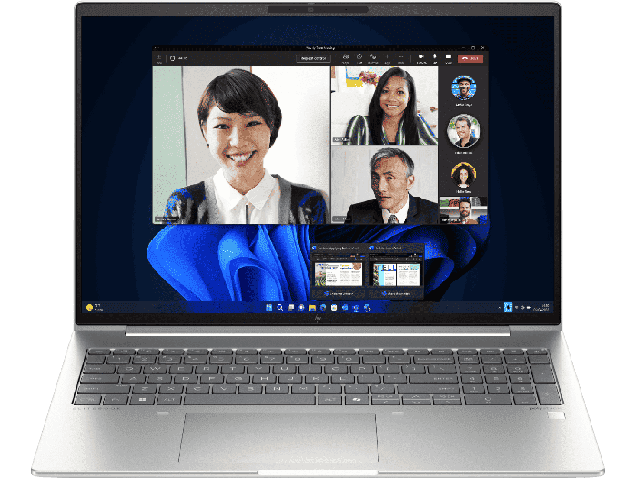 HP EliteBook 660 16 inch G11 Notebook PC - 16" - Pike silver aluminum (A37W0ET#A2N)