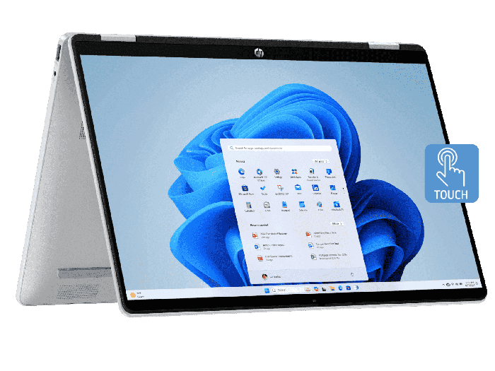 HP OmniBook 5 Flip 14-fp0011nx - 14-inch (35.56 cm) - Glacier silver (C20RQEA#A2N)