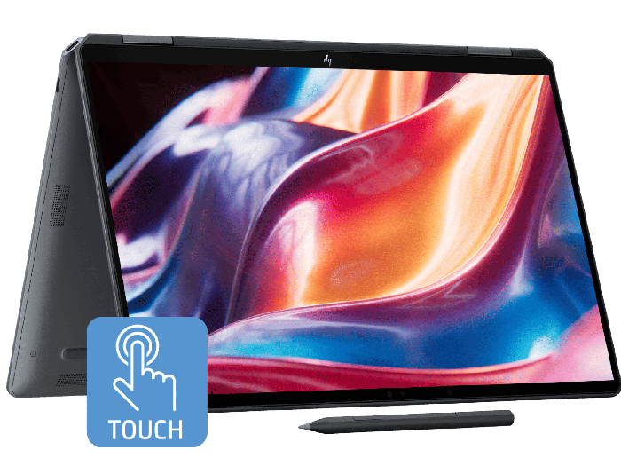 HP OmniBook Ultra Flip Laptop 14-fh0005nx - 14-inch (35.56 cm) - Eclipse gray (B54SPEA#A2N)