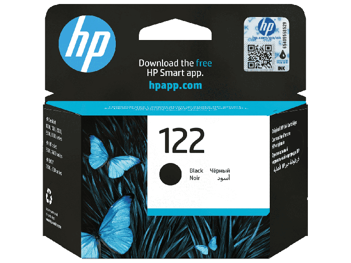 HP 122 Black Original Ink Cartridge (CH561HK)
