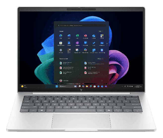 HP EliteBook 8 G1i 14 inch Laptop, Silver - 35.56 cm (14") - Silver (CD7D8ES#A2N)