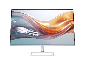 HP Series 5 27 inch FHD White Monitor  - 527sw - 27" (94F46AA#A2N) - Center facing