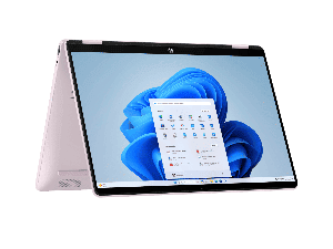 HP OmniBook 5 Flip 14-fp0003nx - 14-inch (35.56 cm) - Powder pink, chrome logo (C20Q5EA#A2N)