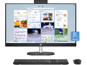 HP 27 inch All-in-One 27-cr1003nx PC - 27-inch (68.58 cm) - Jet black (B5NQ6EA#A2N)